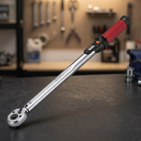UPTI Fabriqué à Taïwan, Haute Qualité, DIY, OEM, Finition Chromée Professionnelle, Grade Industriel, Rouge, Réglable, Robuste, Acier au Carbone, 1/2 Jaw