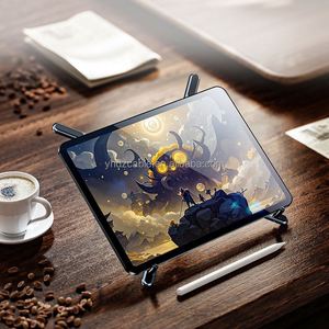 Latest Design Aluminum Magnetic Phone Holder Adjustable Tripod <b>Stand</b> Degree Rotatable Foldable Desktop <b>Tablet</b> <b>Stand</b> - Product Image 5