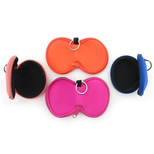 Monedero Mini de Neopreno Colorido del Fabricante Directo, Bolsa con Cremallera, Porta Auriculares, Llavero, Tarjetero, Monedero para Monedas, Almacenamiento de Dinero en Blanco - Product Image 3