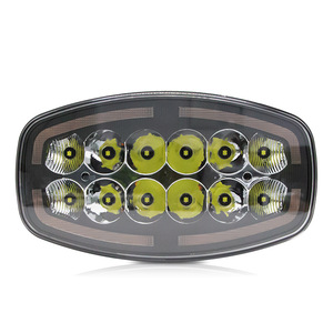 Faros LED de alta potencia para camiones, luces superiores <span class=keywords><strong>Orka</strong></span> cuadradas de 9 ", focos todoterreno, modelo ruso modificado - Product Image 2