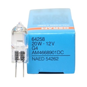 Cho Osram 64258 kính hiển vi Đèn Bóng đèn 12V 20 Wát phẫu thuật shadowless đèn Halogen Bóng Đèn Thủy Tinh - Product Image 3