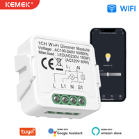Variateur intelligent WiFi Tuya avec réglage bidirectionnel pour éclairage LED dimmable, module de variateur intelligent pour la maison