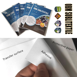 Nhà Máy Giá Tatami đàn hồi sublitextile chuyển giấy phù hiệu giấy thăng hoa OBM Tatami cho tối <span class=keywords><strong>cotton</strong></span> <span class=keywords><strong>Tshirt</strong></span> trường Túi - Product Image 4