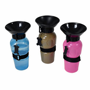 Botol Air Plastik Portabel untuk Anjing, Cocok untuk Perjalanan Mobil, Ramah Lingkungan, Dispenser Air untuk Jalan-jalan dengan Anjing di Mobil - Product Image 3