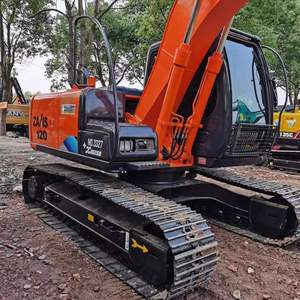 Excavatrice hydraulique sur chenilles d'occasion Hitachi ZX120 de 12 tonnes en excellent état de fonctionnement, à vendre. - Product Image 2