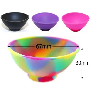 Hot Selling Smoke Shop Smoking Products Mini Bowls Custom Silicone Container Tobacco Storage Bowls Herb Smoking Accessories