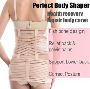 Meilleure vente : Ceinture de récupération pelvienne unisexe 2-en-1 pour la grossesse et le post-partum, avec bande abdominale post-partum et soutien amincissant pour la taille - Product Image 3