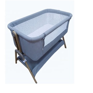 Lo más nuevo, cama de bebé ajustable de 6 alturas, cuna para dormir, cunas de bebé de viaje con <span class=keywords><strong>bolsa</strong></span> de viaje, cuna mecedora para bebé - Product Image 6