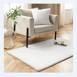 <span class=keywords><strong>Tapis</strong></span> pelucheux en peau de mouton douce et blanche, moderne, poils longs, fausse fourrure, <span class=keywords><strong>tapis</strong></span> de laine en peluche, chambre à coucher, chevet, décor à la maison, <span class=keywords><strong>tapis</strong></span> de sol en polyester - Product Image 1
