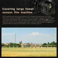 Objectif cinéma 7artisans 16mm/24mm/35mm/50mm/85mm/105mm/135mm T 2.1-2.5 Série Infinity