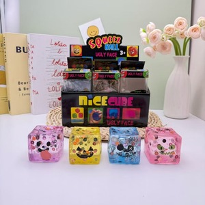 Cubo Antiestrés de Halloween, Juguete Antiestrés Divertido y Suave, No Pegajoso, Perfecto para Aliviar el Aburrimiento - Product Image 1