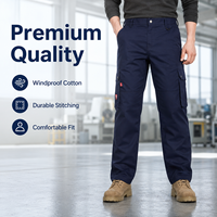 Salopette de travail industrielle robuste multi-poches, combinaison de sécurité pour mécanicien, pantalon de protection du travail, logo personnalisé OEM