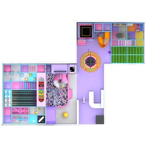 Parque Infantil Interior Happy Soft Play, Centro de Juegos Deportivos para Niños, Equipo de Juegos Interior para Niños - Product Image 2