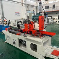 Máquina de Corte de Tubos Automática CNC Hidráulica y Neumática, Máquina de Corte de Esquinas de Tubos Cuadrados