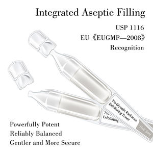 7% гликолевый Отшелушивающий тонер с розовым цветком, Осветляющий воду и экстракт корня женьшеня, глубоко увлажняющий | Krone ODM OEM - Product Image 2