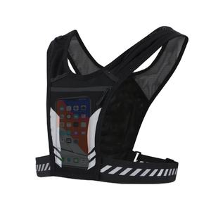 Sac de course à pied réfléchissant à grande capacité, sac de course à pied de nuit, sac de course à pied de marathon, sac de course à pied de cyclisme, sac de randonnée, sac de sport, sac d'hydratation, sac à bouteille d'eau - Product Image 1