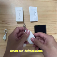 Système d'alarme personnel TUYA pour la défense personnelle des femmes et des enfants, son 130 dB, design durable, utilisation à l'école et au travail, modèle Xp-24