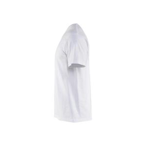 BLAKLADER-Camiseta 336010291000M con cuello en V Blanco-EAN 7330509602218 CAMISETAS Y POLOS DE TRABAJO - Product Image 4