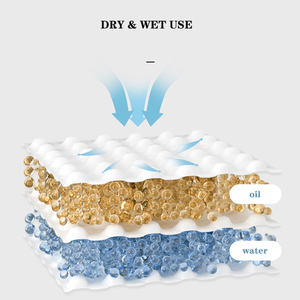 Serviettes de cuisine jetables en <span class=keywords><strong>papier</strong></span> absorbant, 50 pièces, essuie-tout de cuisine, <span class=keywords><strong>papier</strong></span> absorbant à 2 plis - Product Image 3