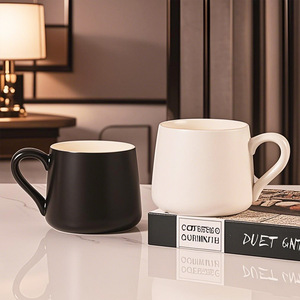 Solid Color Ceramic Mug 350ml Dishwasher Safe For Office Hotel Restaurant <b>Tea</b> Coffee Milk <b>Cup</b> - Product Image 3