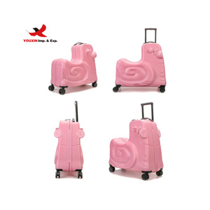 Customizable Waterproof Spinner Kids Travel Trolley <b>Suitcase</b> with Combination Lock ABS Material 20/24 Inches - Product Image 2