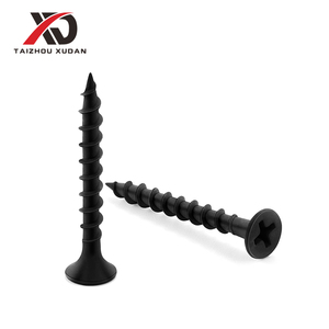 สกรูและตะปูยึดผนังเหล็ก XUDAN สำหรับใช้ในห้องนั่งเล่น สีดำ โรงงานผลิตแบบ OEM ODM สินค้าพร้อมส่ง ขายส่ง - Product Image 2