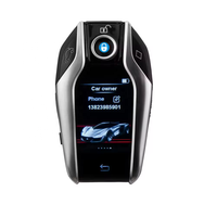 Système d'entrée sans clé bidirectionnel RoadNavi avec écran LCD pour BMW, démarreur à distance, CanBus, démarrage par bouton-poussoir