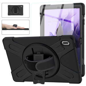 Custodia Robusta Antiurto per <span class=keywords><strong>Tablet</strong></span> <span class=keywords><strong>Samsung</strong></span> Galaxy Tab <span class=keywords><strong>S7</strong></span> FE T730 12.4 Pollici - Product Image 5