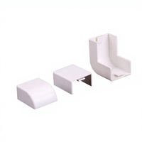 Accessoires ignifuges en PVC pour gaine de câbles, taille de tuyau 16-100 mm, connecteur en T direct à angle de 90 degrés, connecteur externe, embout