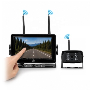 ระบบกล้องมองหลังไร้สายขนาด 7 นิ้ว 12V-24V กันน้ำ พร้อมจอภาพมองหลังแบบ 2.4G WiFi สำหรับรถบรรทุก รถบัส รถบ้าน รถพ่วง รถขุด - Product Image 3