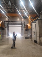Mesin Pemotong Blok Batu Multi Blade dengan Operasi Otomatis untuk Pengolahan Blok/Slab Marmer, Granit, dan Kuarsa