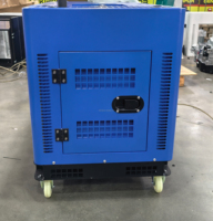 Générateurs Diesel Silencieux Mobiles 10kW 12kW 15kW 20kW 25kW 30kW 40kW 50kW 12kVA 15kVA 20kVA 25kVA 40kVA 50kVA 60kVA pour Usage Domestique