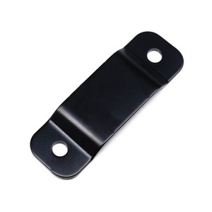 Khung kim loại OEM tùy chỉnh kim loại dập các bộ phận màu đen sơn tĩnh điện Hỗ trợ khung thép không gỉ phía sau cửa chuyển đổi tấm - Product Image 1