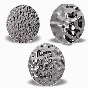 Personnalisé 201/304 <span class=keywords><strong>Prix</strong></span> Panneaux muraux Plaque de tôle Ondulation de l'eau Martelée Couleur Décorative En Acier Inoxydable À Vendre Acier Inoxydable - Product Image 3