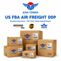 Pengiriman Udara Bebas Pajak Ganda dari China ke US FBA DDP, Termasuk Penyediaan Waktu Pengiriman ke Gudang Amazon, Pengiriman Terakhir UPS