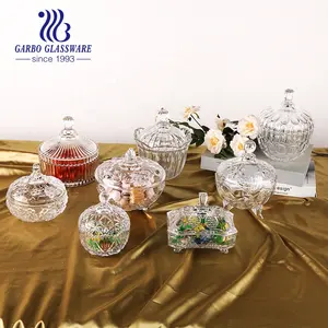 Wholesale Crystal Glass Candy Pot for Wedding Decoration - China Crystal  Glass Candy Pot and Decorative Candy Jar price