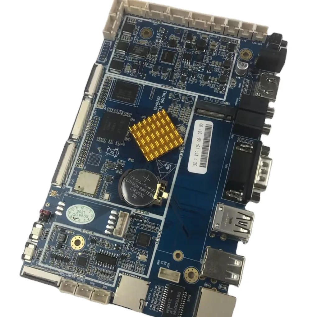 Placa de Control JLD-A06 rk3588, rk3288, Android, RS232, TTL, MIPI, DC12V, LVDS, v-by-one, DDR, RK3399, Mali-T860, GPU, PCB