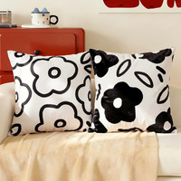 Cojín Decorativo de Felpa con Diseño Floral, Suave y en Forma de Flor, para Decoración del Hogar