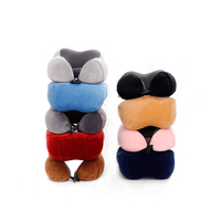 Ensemble d'oreillers de voyage innovants en mousse à mémoire de forme en U avec pochette de transport Promotion en gros Positionneurs fonctionnels de vente