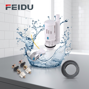 Mécanisme de chasse d'eau pour réservoir de toilettes FEIDU en ABS durable avec un design moderne et épuré pour un contrôle efficace du débit d'eau - Product Image 4