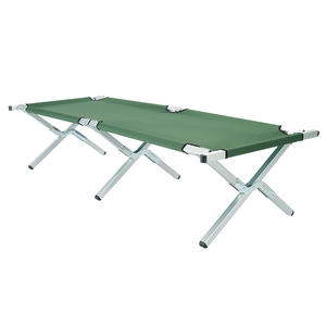Lettino Pieghevole in Acciaio Completamente Personalizzabile, <span class=keywords><strong>Letto</strong></span> Portatile a Montaggio Rapido e Resistente con Borsa per il Trasporto per Gite di un Giorno - Product Image 1