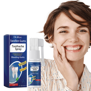 Spray buccal apaisant pour les maux de dents à la glycérine, extrait de menthe arvense, aloès et Yohji <span class=keywords><strong>Matsu</strong></span> Eksu – Soulage les gencives enflées, protège les dents et les dents et la bouche. - Product Image 2
