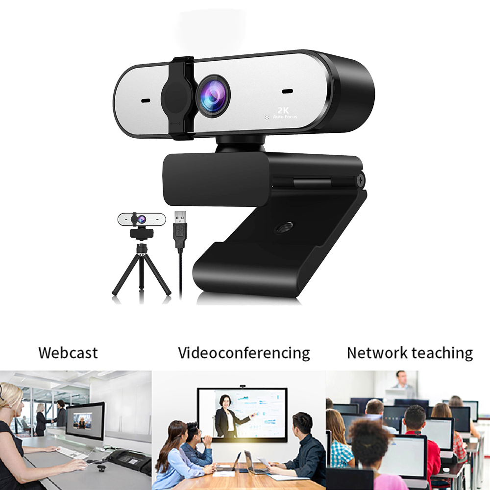 2560*1520P 30FPS Video Calling Web Camera Chating Auto Focus 2k PC Camera