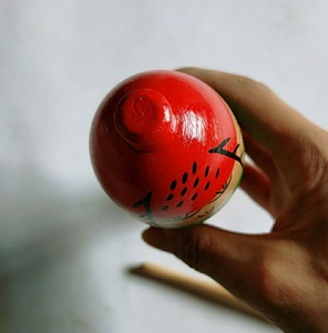 Instrument de percussion Orff en gros : Guiro en bois, aide pédagogique musicale pour l'éducation précoce, tube à gratter sonore grenouille pour enfants - Product Image 6