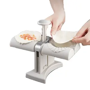 自动饺子机双压饺子模具馄饨模具厨房小工具配件塑料全套模具