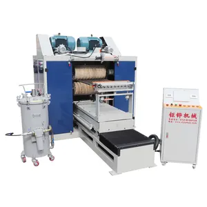 Automatic SS aluminum square Stainless Steel tube round pipe polishing machine for double side Square Pipe Surface Mirror Finish