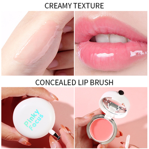Cura delle labbra Original Pinky Focus Moisture Lip Balm Jelly Lip Balm Strawberry Jelly Sleeping Pink Lipstick - Product Image 4