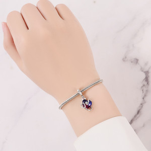 Pendentif stéthoscope infirmier en forme de cœur, accessoire de bracelet DIY haut de gamme original, vente en gros, pendentif de bracelet pour femme - Product Image 5