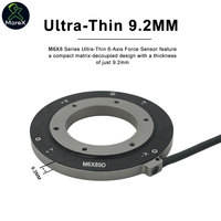 Capteur de force et de couple matriciel M6X8 ultra-mince de 9,2 mm, découplage 3X, protection IP60, capteur de force six axes pour l'automatisation robotique