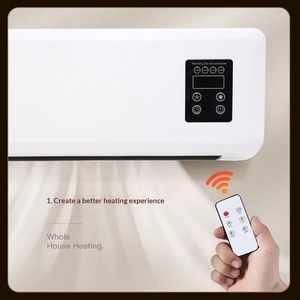 Aire Acondicionado Portátil de Pared de Doble Uso, Calefactor y Enfriador, Pequeño y Móvil, con Enchufe para EE. UU., UE y Reino Unido, Ventilador Calefactor - Product Image 2